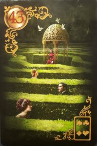 Gilded Lenormand Labyrinth